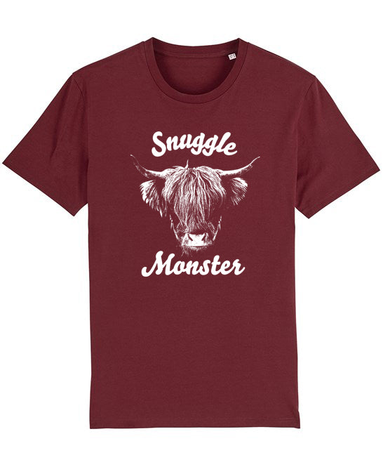 Unisex Organic Snuggle Monster T-Shirt