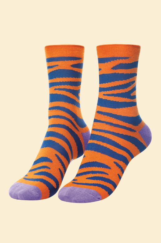 Tiger Stripe Ankle Socks